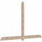 Ekena Millwork Eugene Smooth Timber Gable Bracket, Douglas Fir, 108"W x 68"H x 1 1/2"D x 5 1/2"F, 15/12 Pitch GBW108X68X0206EUG00SDF - alternate 3